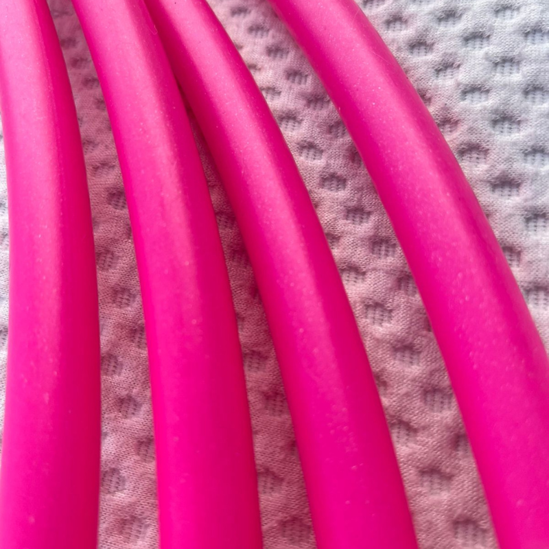 Hula Hoop Fucsia Escarchado