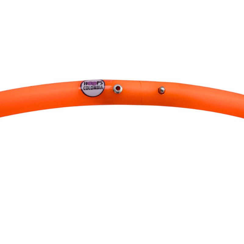 Hula Hoop Naranja Neón