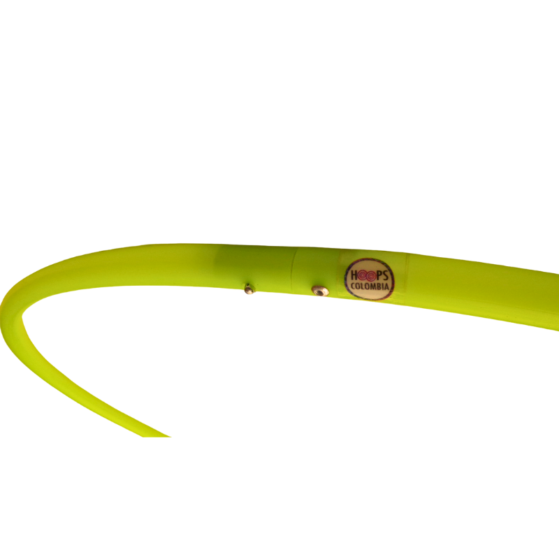 Hula Hoop Amarillo Neón