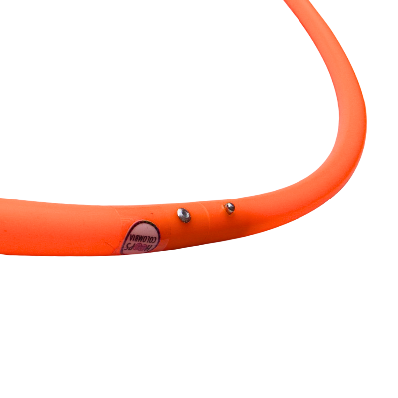 Hula Hoop Naranja Neón