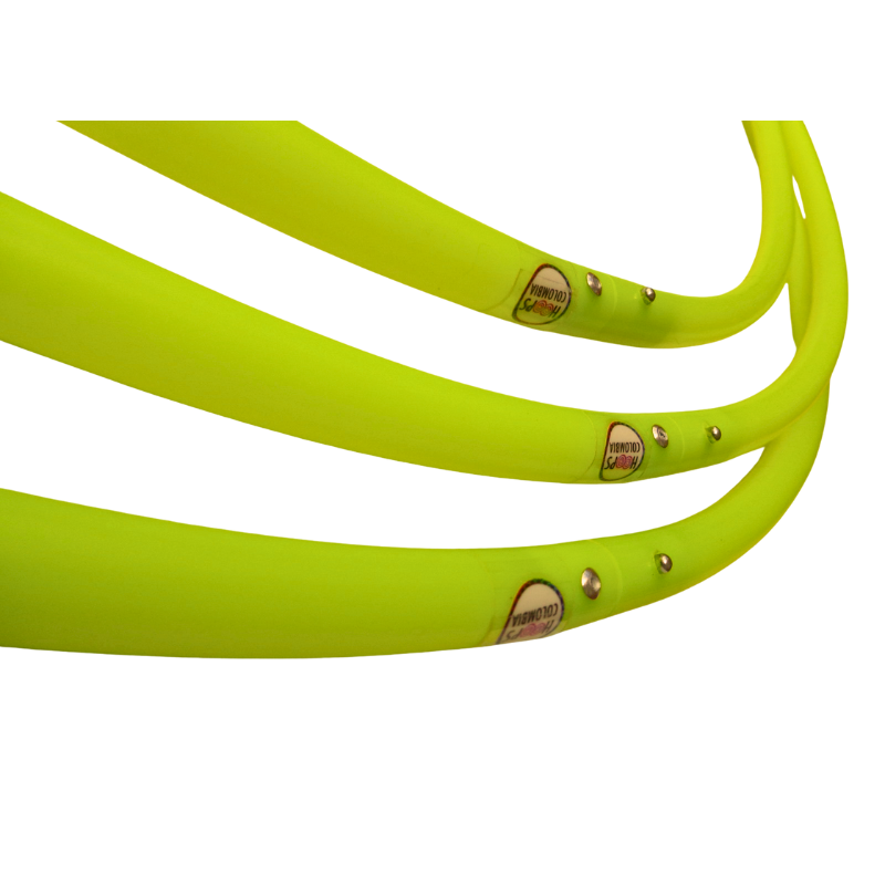 Hula Hoop Amarillo Neón